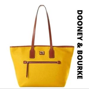 NWT Dooney & Bourke Pebbled Leather Tote Bag